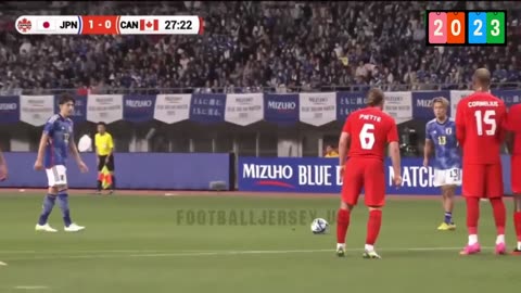 Japan VS Kanada Highlight & All Goal 2023