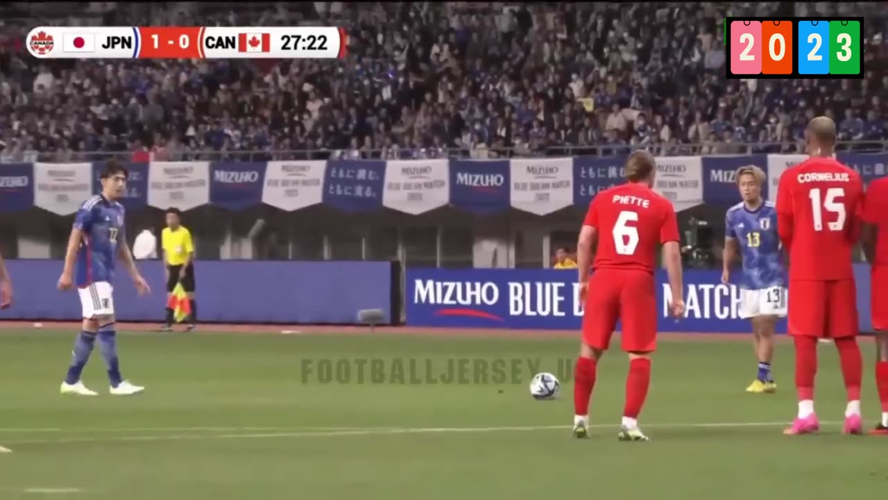 Japan VS Kanada Highlight & All Goal 2023