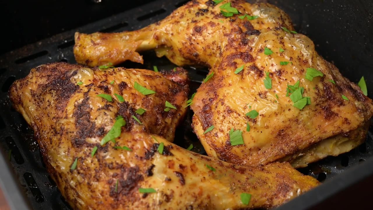 Air Fryer Chicken Leg Quarters