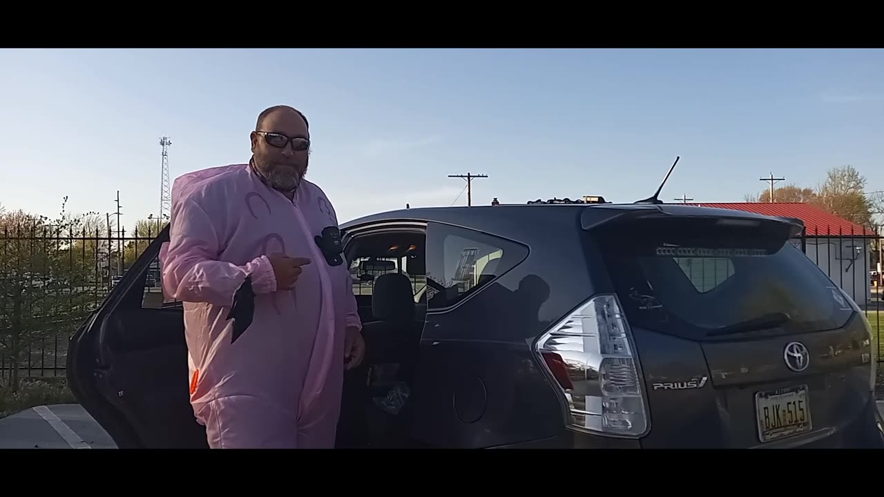 Me and Michigan Constitutional Cruesader pig suit