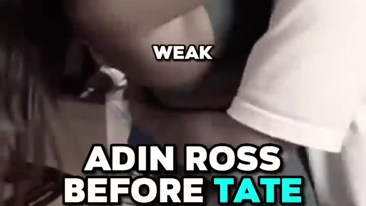 ADIN ROSS BEFORE VS AFTER ANDREW TATE 🤩