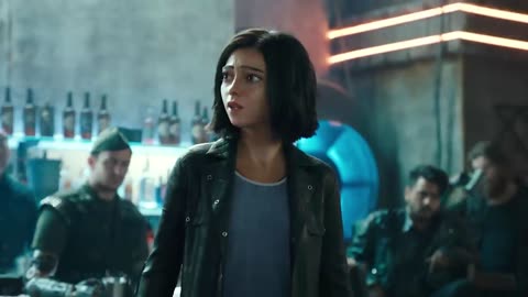 Alita vs Zapan -Bar Fight Scene