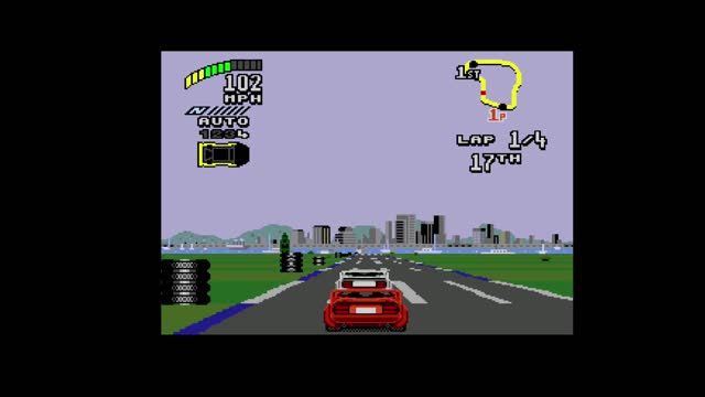 Gameplay de Top Gear 2 do Mega drive / Genesis.