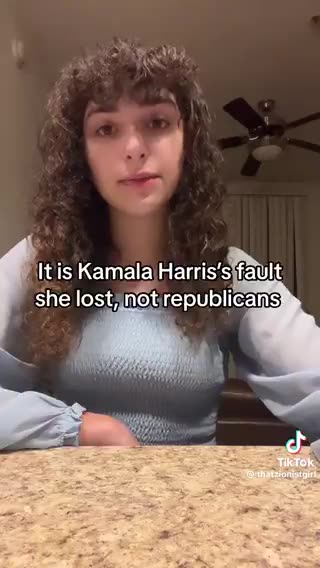 It's Kamala's Fault She Lost the Election
