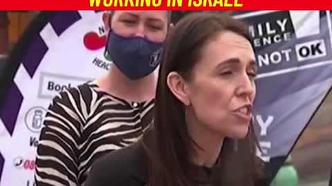 Jacinta Ardern walks out after being asked why vaccine is not working