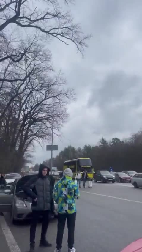 Entrance to Kiev is closed, you can not enter back