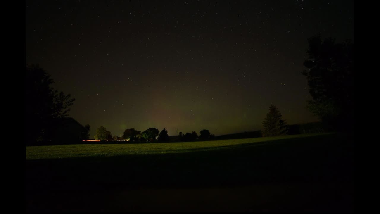 Aurora in Michigan's Thumb September 2023