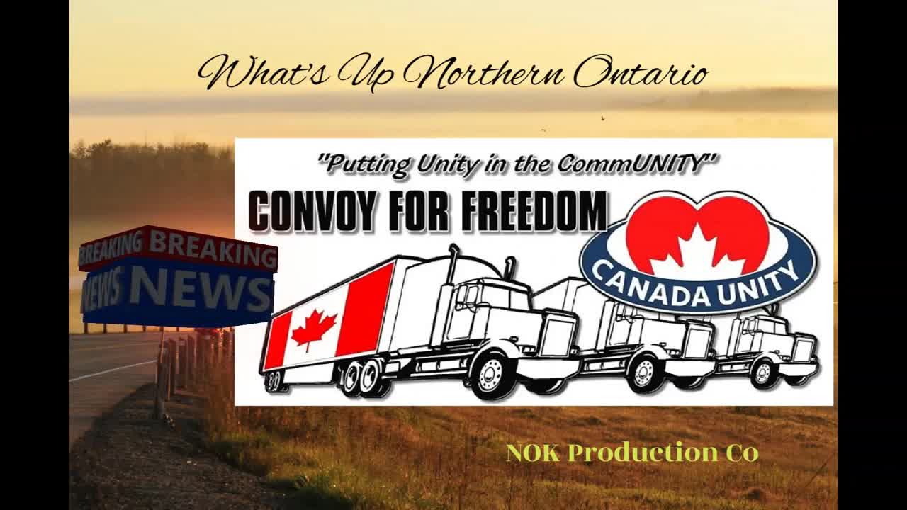 Ottawa Freedom Convoy 2022 -first night- What's Up Northern Ontario