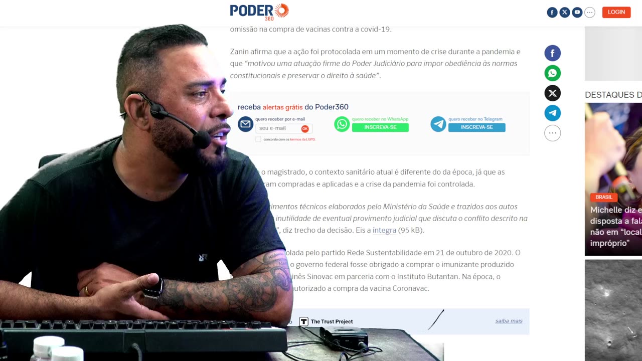 Zanin acaba de virar o jogo no STF e deixar esquerda em apuros - não da mais tempo