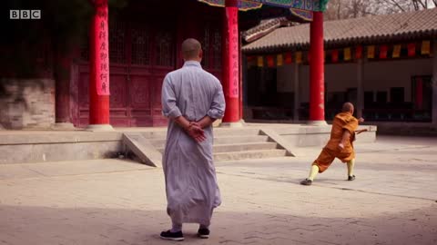 The extraordinary final test to become a Shaolin Master | Sacred Wonders - BBC