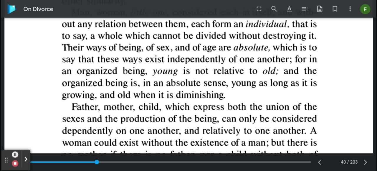 Natural Law on Men, Women & Marriage Pt 1