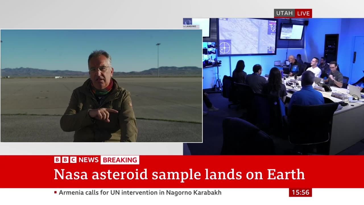 Sample of Solar System’s most dangerous asteroid lands on Earth – BBC News