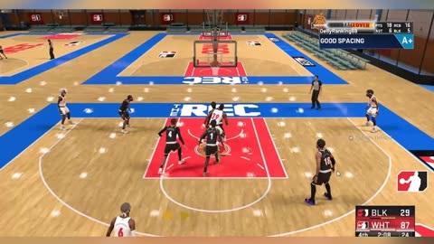 My best pass on NBA 2K