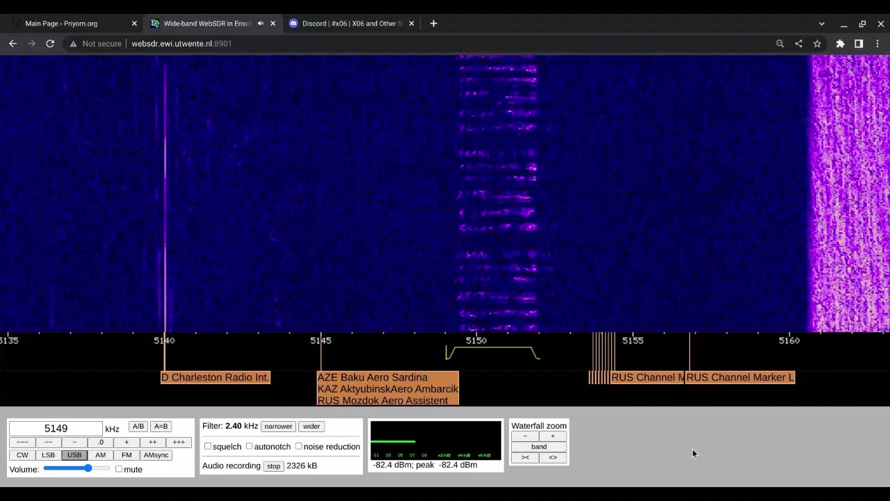 E11 Oblique 24/02/2023 0820 UTC 5149kHz