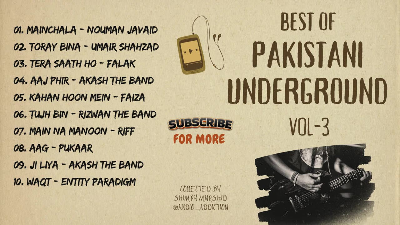 Best of Pakistani band | Vol-3| Pakistani Underground band songs