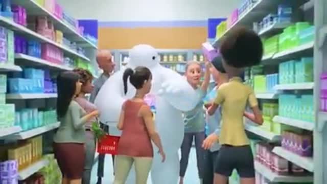 Leaked video from the new Disney show “Baymax