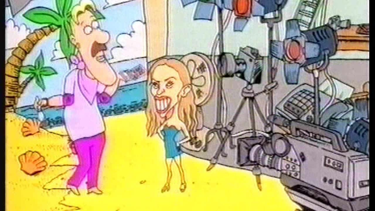 10010 Kylie Minogue - 2DTV Cartoon Photo Shoot