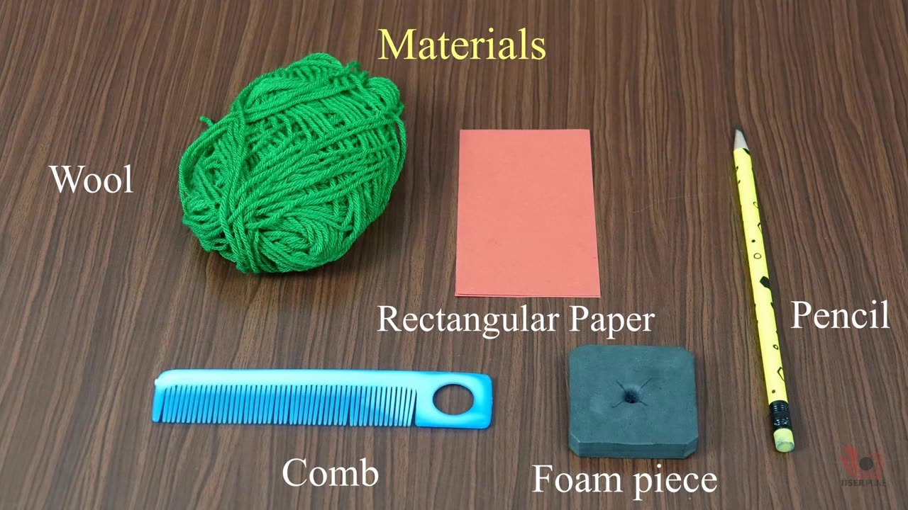 Science Experiment - Spinning Paper with static electricity English