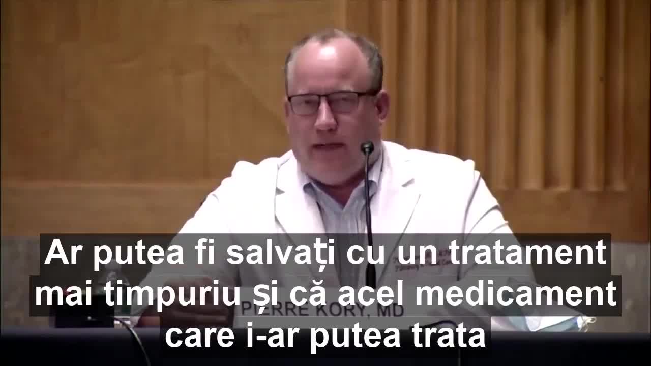 Dr. Pierre Kory '' IVERMECTINA salvează vieți ''
