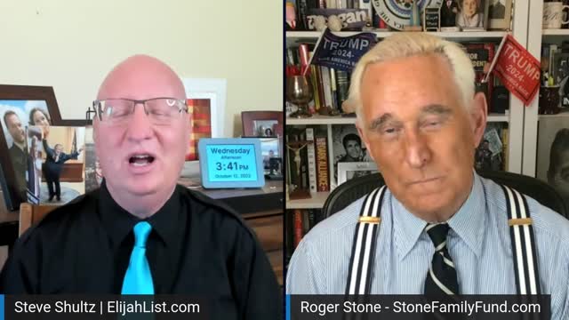 Roger Stone Talks About His Redemption, God's Saving Grace, on Elijah Streams