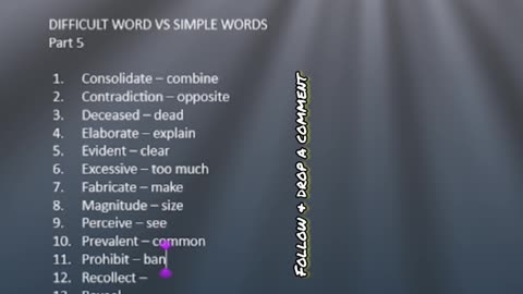 vocabulary