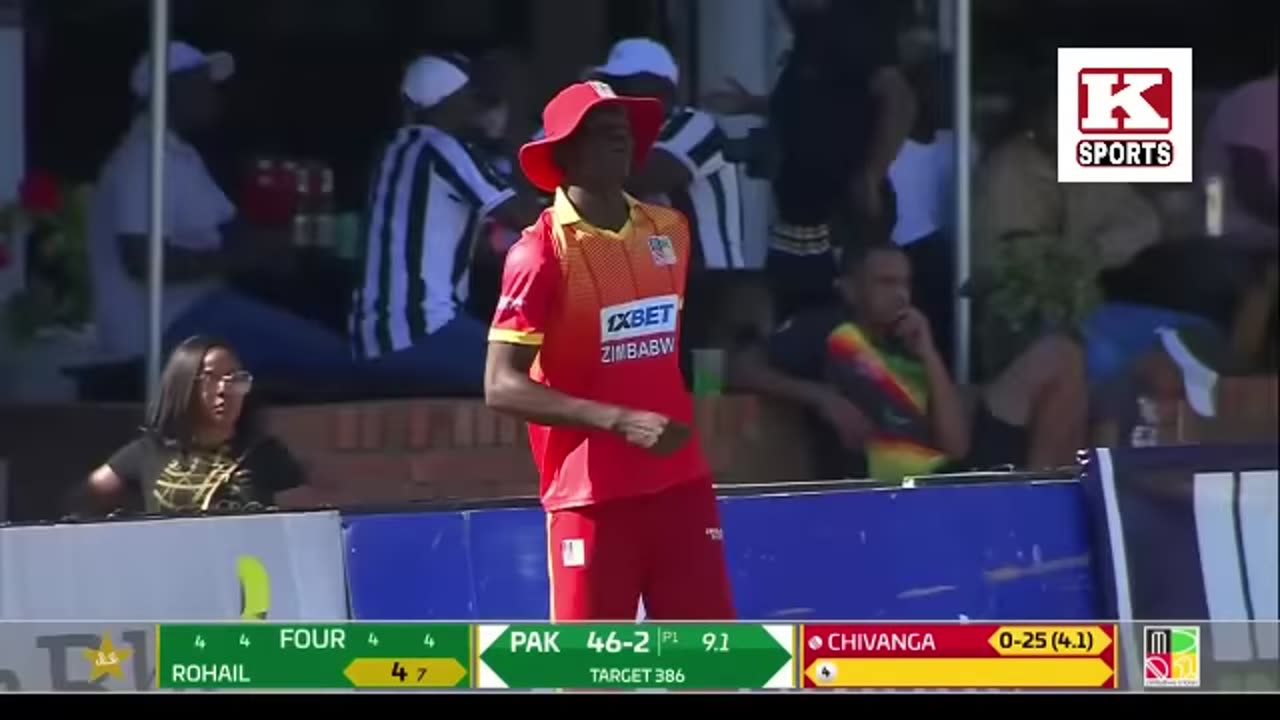 ODI match// Pakistan vs Zimbabwe// highlights 2023