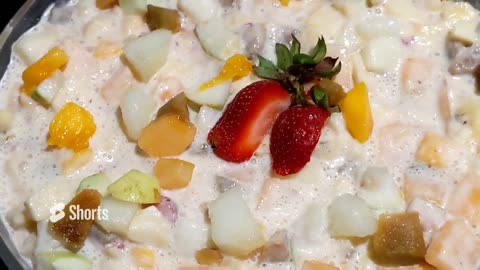 Creamy Fruit Chat Recipe