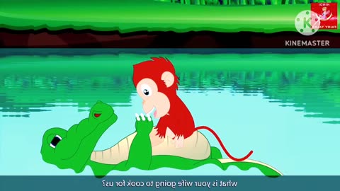 Monkey & Crocodile Story In Hindi