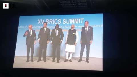 Heads of BRICS states gather for a family photo