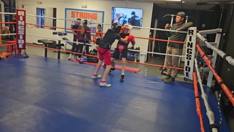 Joey sparring Dylan 2. 6/13/23