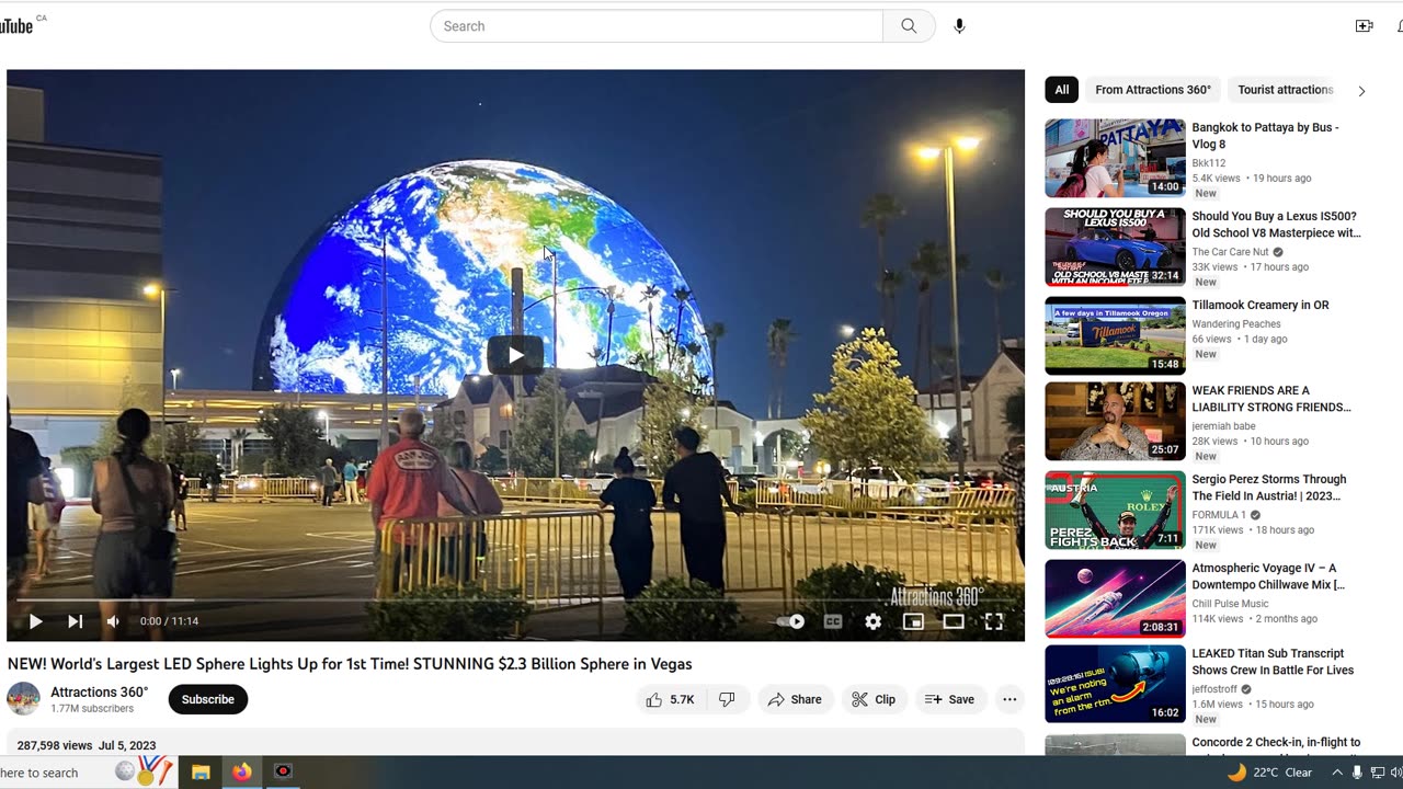 $2.3 Billion Sphere in Vegas to brainwash the masses