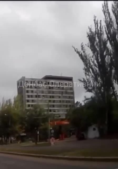 🔥 Donetsk, the moment of today's arrival
