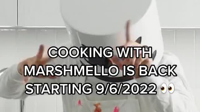 @marshmello is back in the kitchen next week!