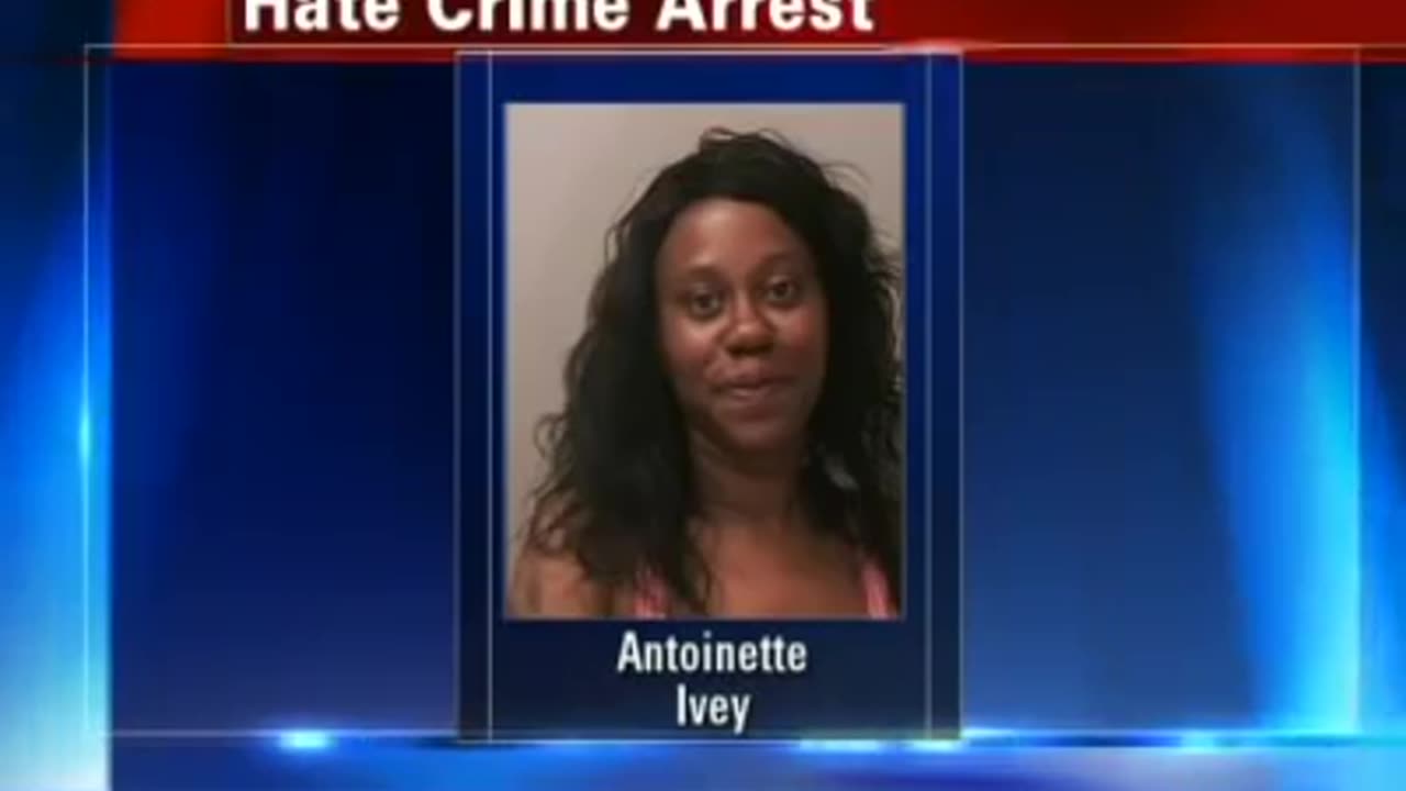 Racist Black woman charged with hate crime