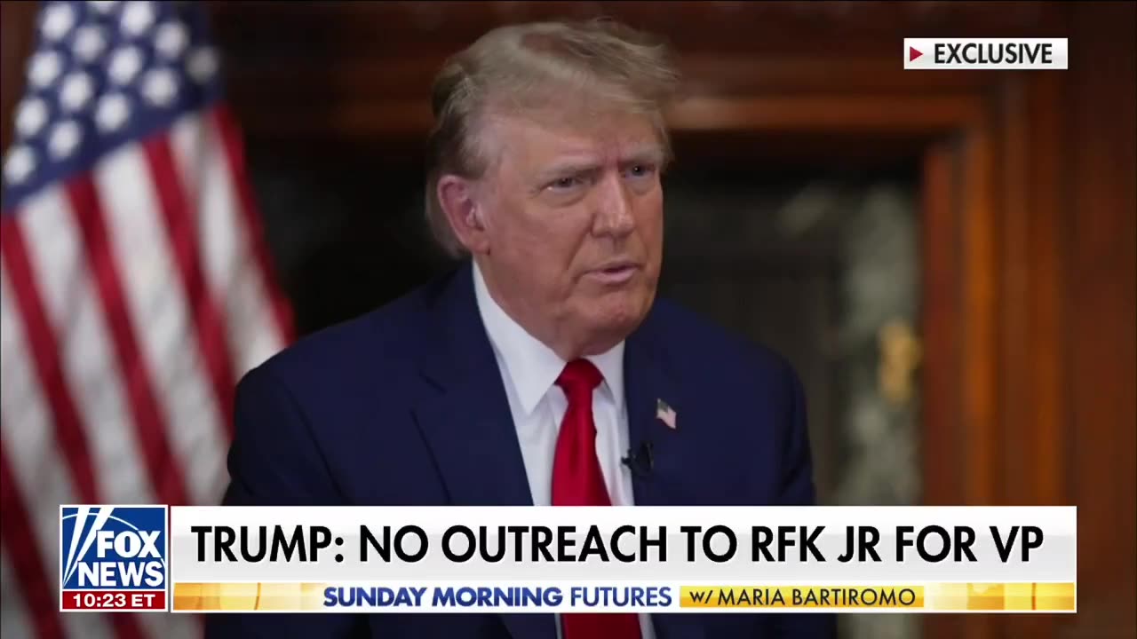 President Trump on Potential VP Picks + Denies His Campaign Reached Out to RFK Jr., But Says He Likes Him a Lot. RFK Jr. Says His Campaign DID Reach Out—One of Them is Fibbing! | WE in 5D: Full Interview Out Later Today!