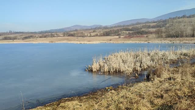 Frozen lake | landscape