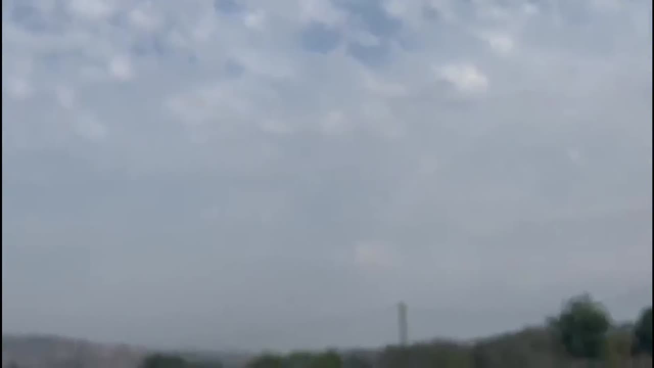 Destruction of Hezbollah observation tower in Lebanon by the Israeli army.