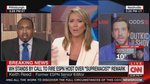 Guy says he only trust the 1st amendment and boobz LIVE on CNN