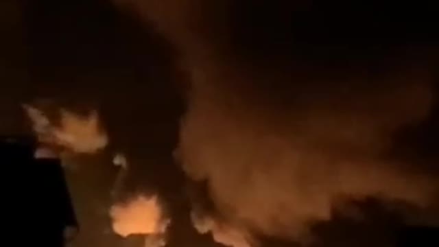 A missile attack destroyed an oil depot in Vasilkov, a suburb of Kyiv