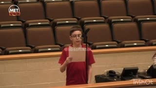 SCHOOL BOARD SMACKDOWN! Student Lights Up School Board for Sending Him Home Over T-Shirt [WATCH]