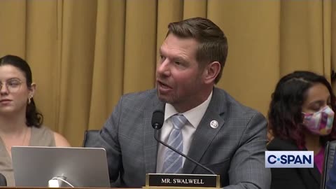 How much of an ass hat is Eric Swalwell?