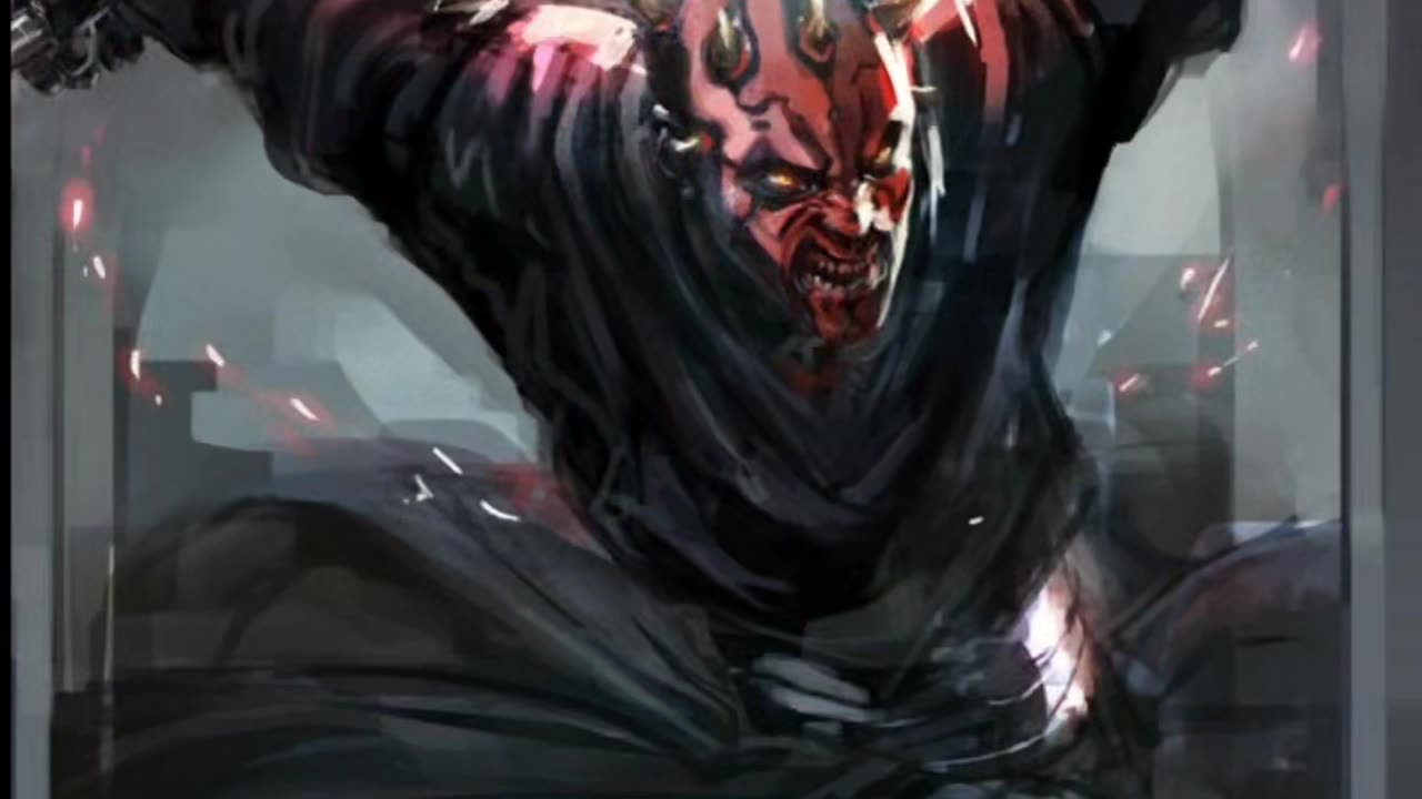 Darth Maul taking care of business