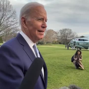 BREAKING: Biden tells reporters he has no plans to visit East Palestine