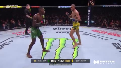Alex Pereira vs Israel adesanya 01 free fight ufc
