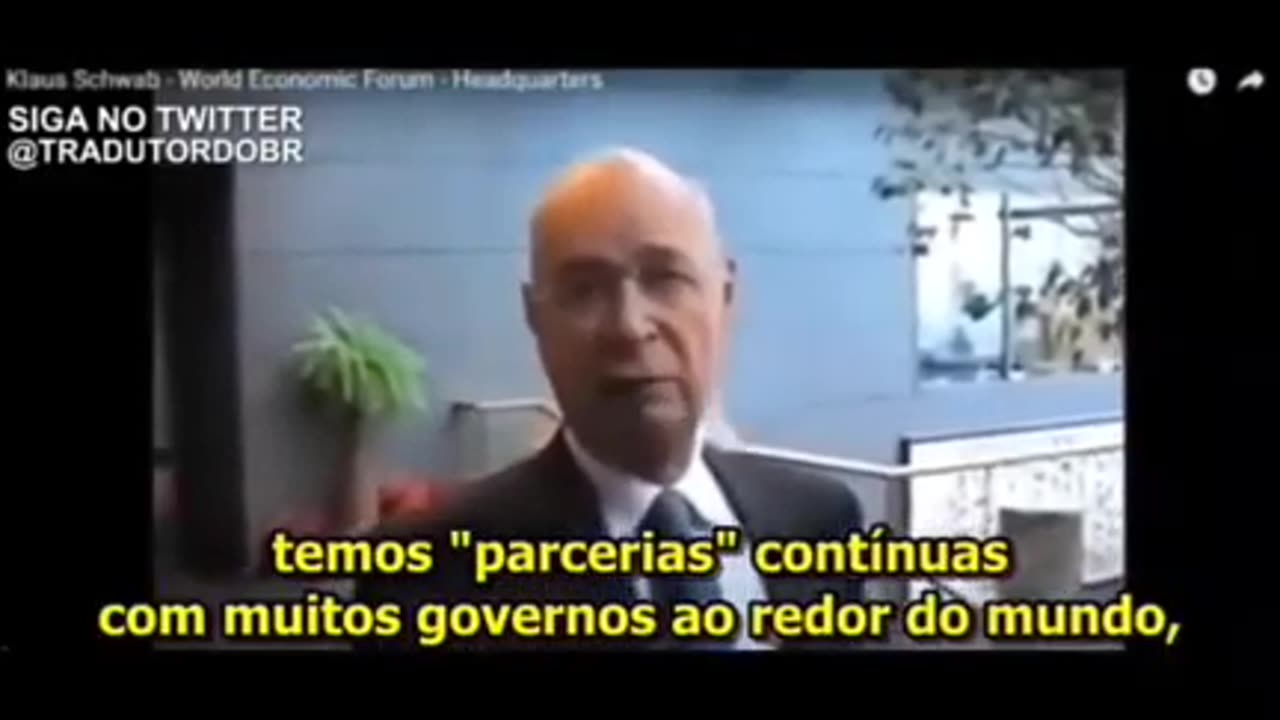 Klaus Schwab admite ter comprado: políticos/ empresários/líderes religiosos/mídias/ongs/sindicatos