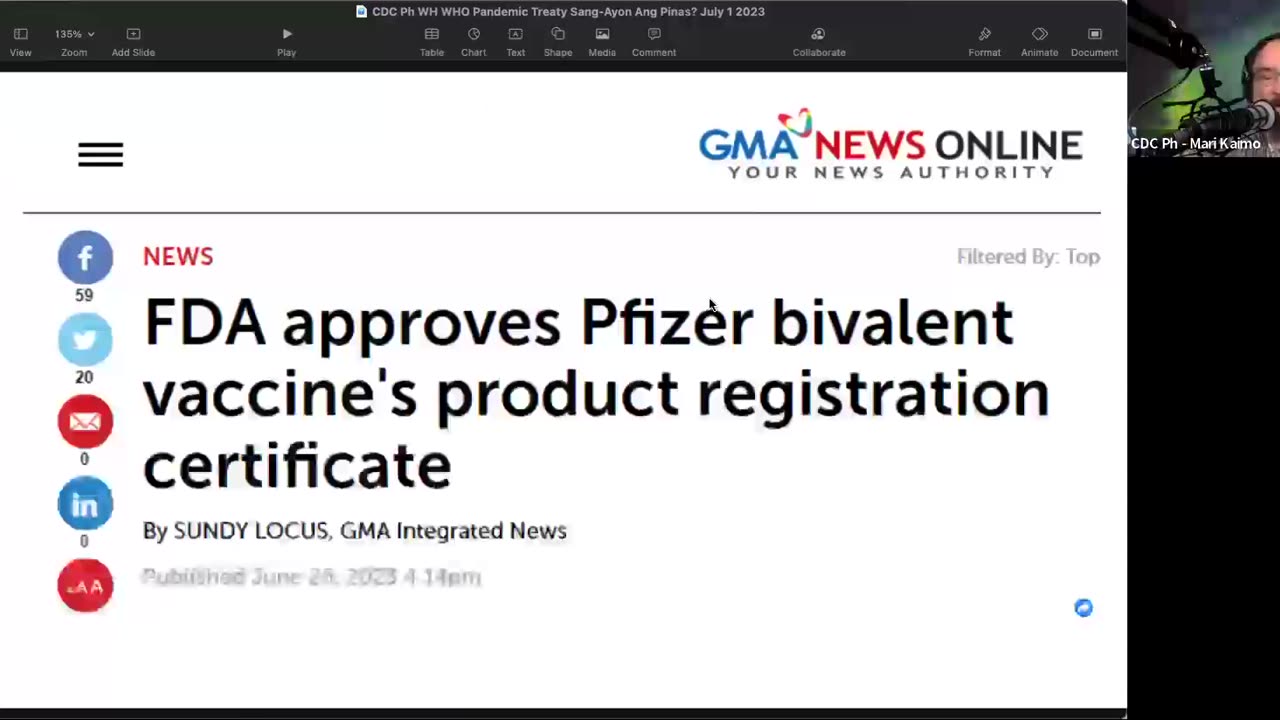 Francis to FDA: Did you examine the safety of Pfizer Bivalent vax? | Huddle Shorts - 070123