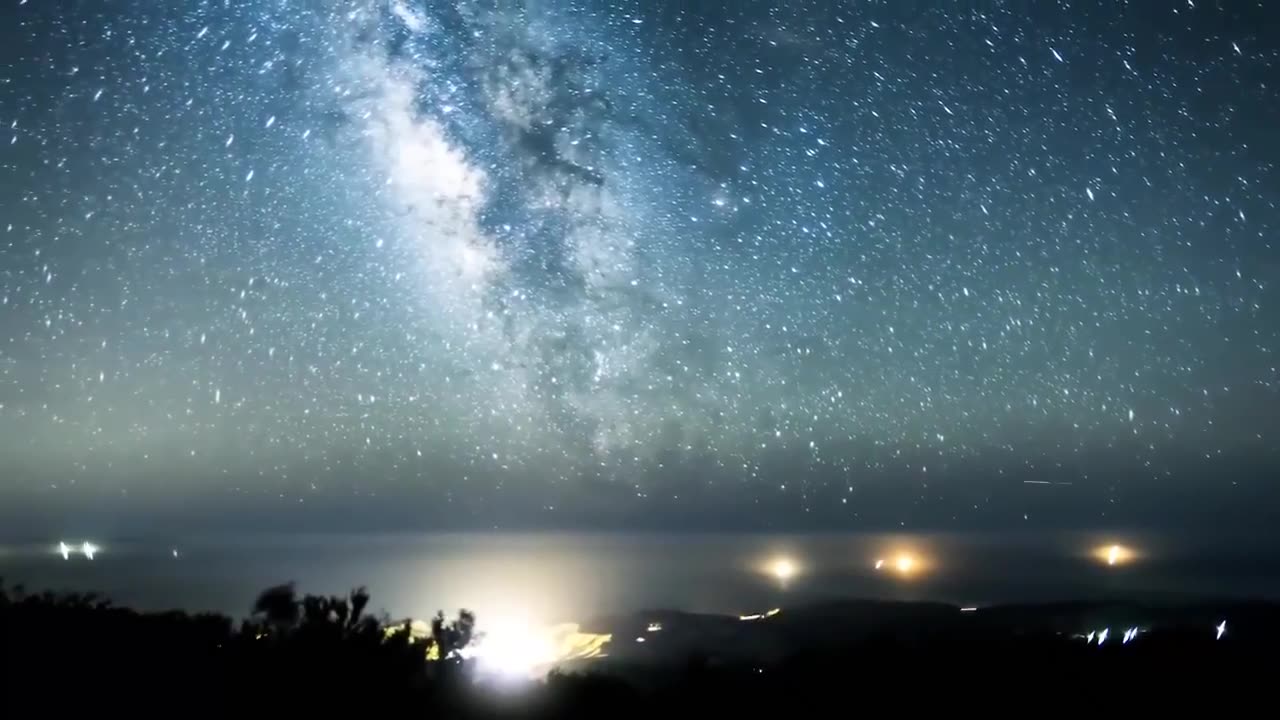 3rd Planet - Starry Night (Time Lapse)