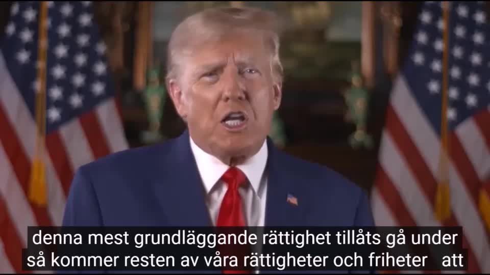 # 612 - Trump har ett vallöfte till 2024 - Yttrandefrihet, SVENSKTEXTAT