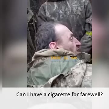 🚬'Can I have a cigarette before I die?'