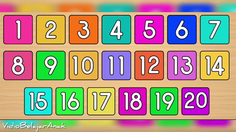 Vidio anak anak || Belajar menghitung Children's video || Learn to count